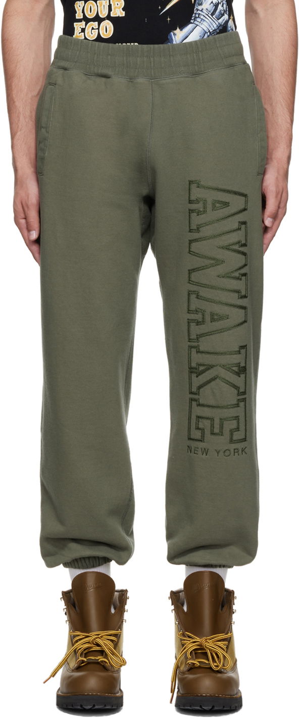 Спортивні штани Awake NY Awake NY Cotton Lounge Pants Зелений | AWK-SP22-SP001