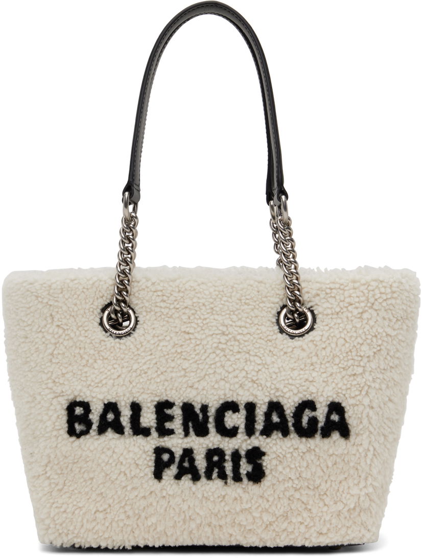 сумка-тоут Balenciaga Duty Free Small Tote Bag білий | 759941 2AAWO