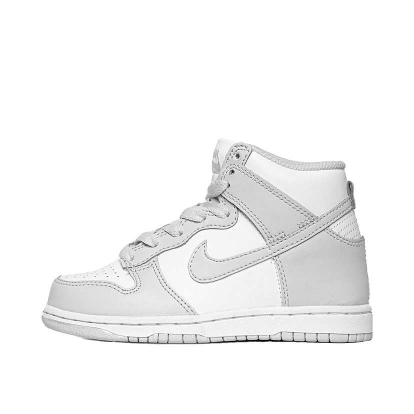 Кросівки та взуття Nike Dunk High Retro "White Vast Grey" (PS) Сірий | DD2314-001