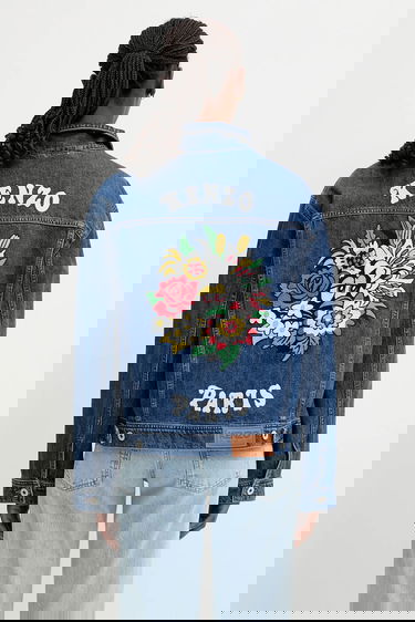 Куртка KENZO Kenzo Denim Jacket Синій | FF52DV2486B3.DS, 2