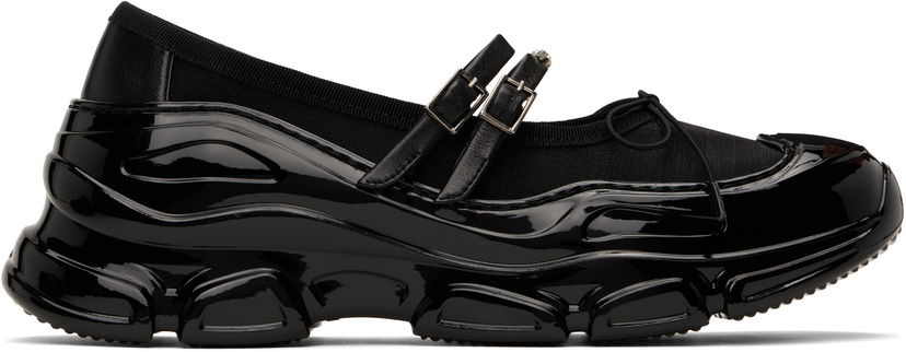 Одяг Simone Rocha Simone Rocha Mesh Tracker Ballerinas чорний | HT20B-M 0804