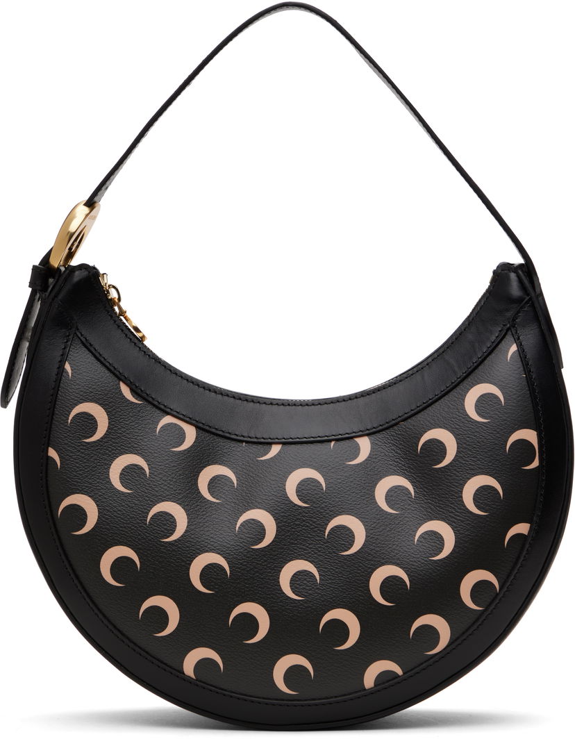 Сумочка Marine Serre Marine Serre Moon Canvas Eclips Bag чорний | WBA020A RWOV0030