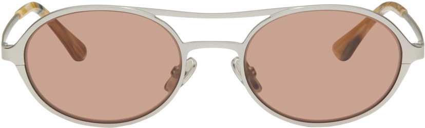 Сонцезахисні окуляри RETROSUPERFUTURE RETROSUPERFUTURE Bird Sunglasses Металік | 44R