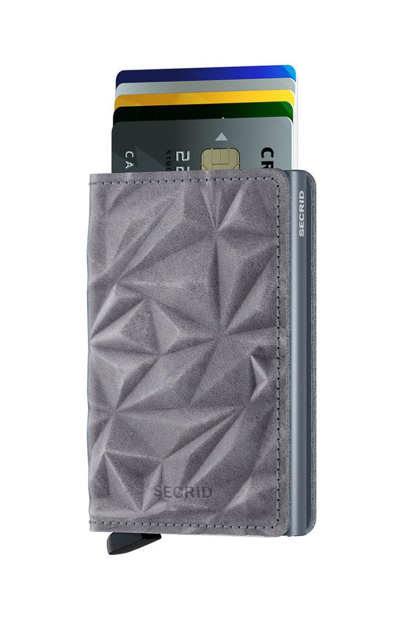 Гаманець Secrid Leather wallet Сірий | SPr.Stone