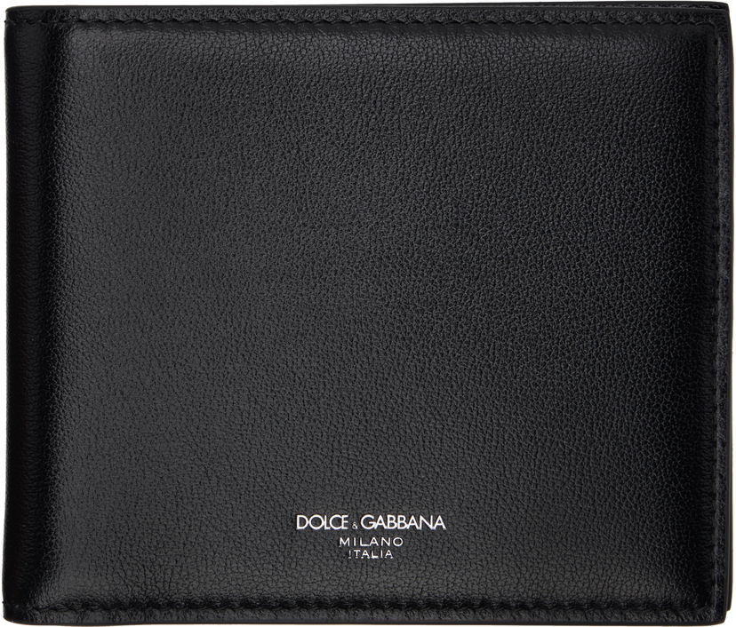 Гаманець Dolce & Gabbana Dolce&Gabbana Calfskin Bifold Wallet чорний | BP1321AV956