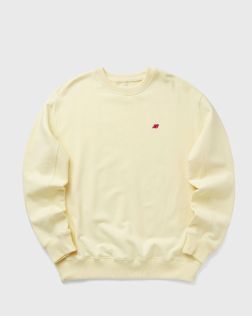 Світшоти New Balance Crewneck Sweatshirt Жовтий | MT43541-CAU