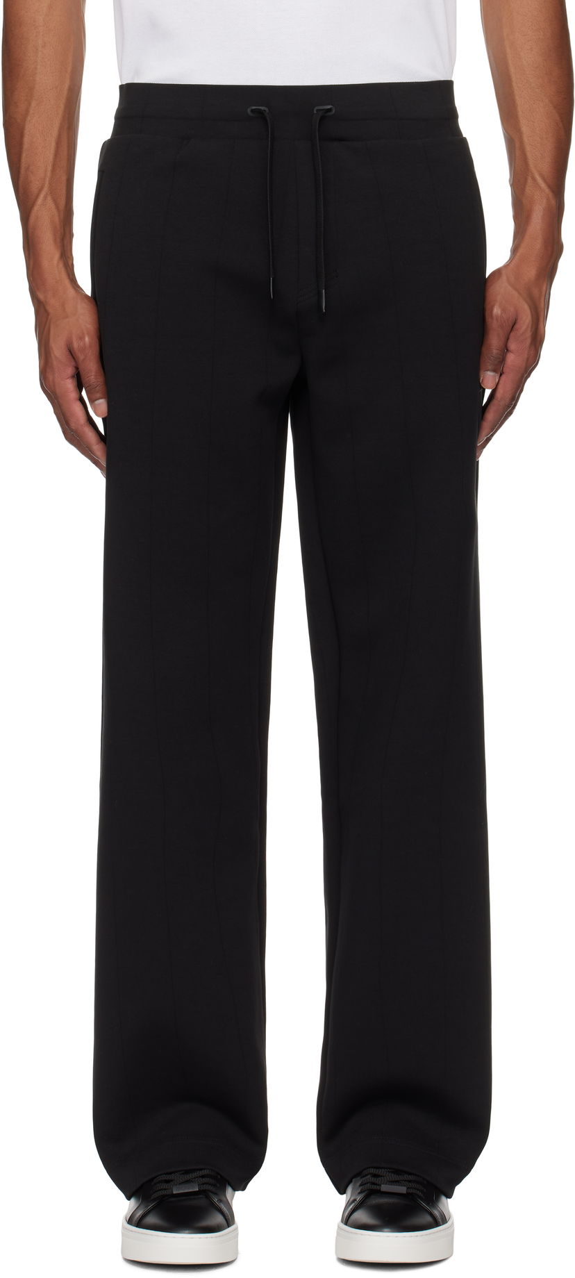 Спортивні штани BOSS Men's Cotton Track Pants чорний | 50530015