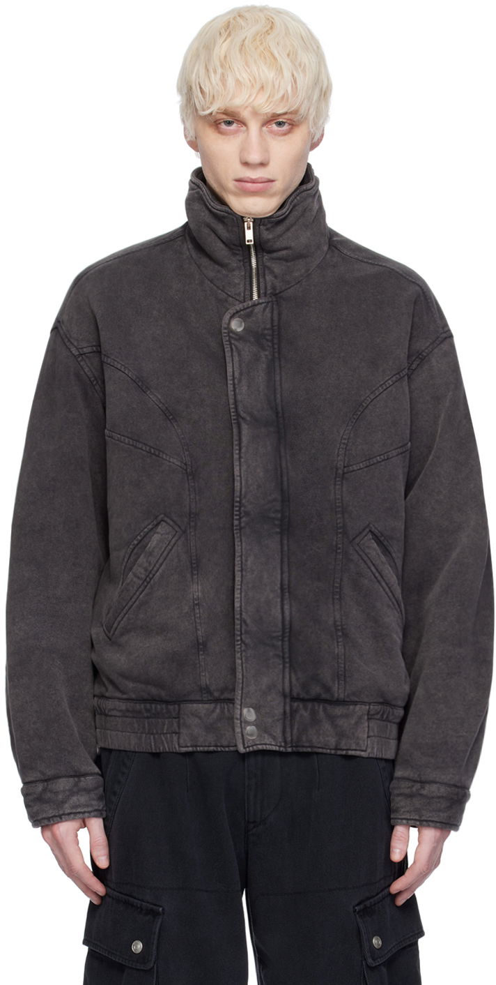 Куртка ISABEL MARANT Parvey Jacket чорний | 24PVE0293HA-B1M05H