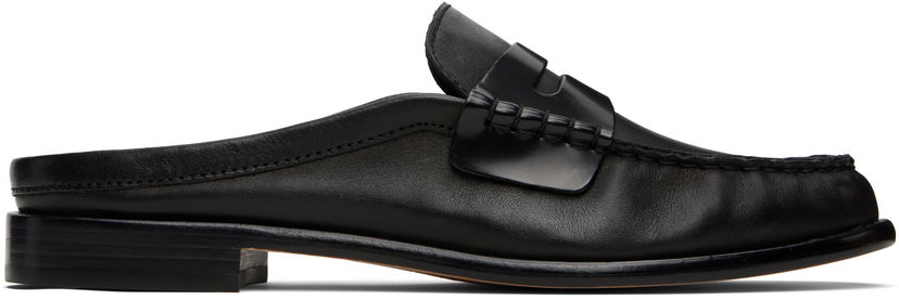 Одяг rag & bone rag & bone Carter Leather Mule Loafers чорний | WFF24FF033LE33