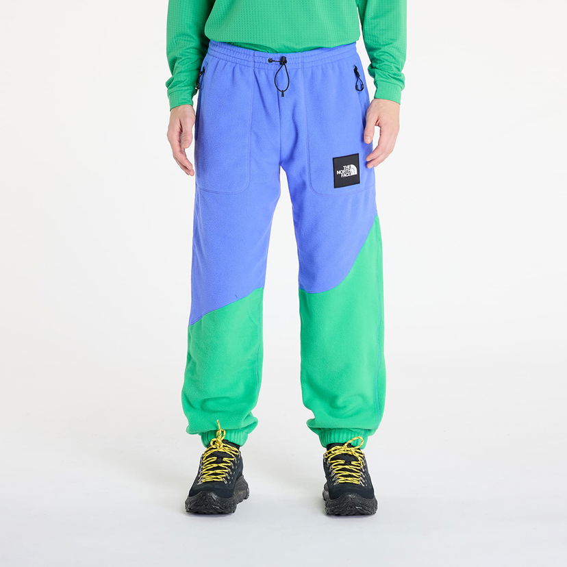 Спортивні штани The North Face Yinka Ilori x Fleece Pant Solar Blue/ Optic Emerald Зелений | NF0A89GG0IG1