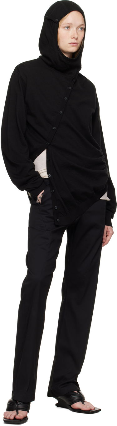 Cветр Post Archive Faction (PAF) 8.0 Center Knit Asymmetrical Hoodie by Post Archive Faction (PAF) чорний | 8.0 KHC-B, 3