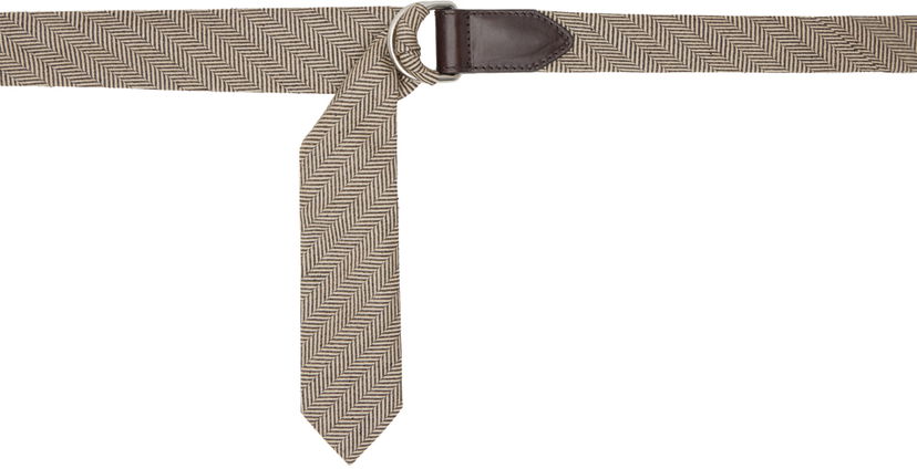 Ремені Dries Van Noten Tie Belt бежевий | 242-021405-985