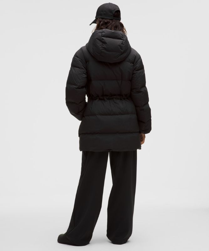 Пуховик lululemon 600-Fill-Power Down Adjustable Waist Puffer Jacket чорний | prod20003739, 1