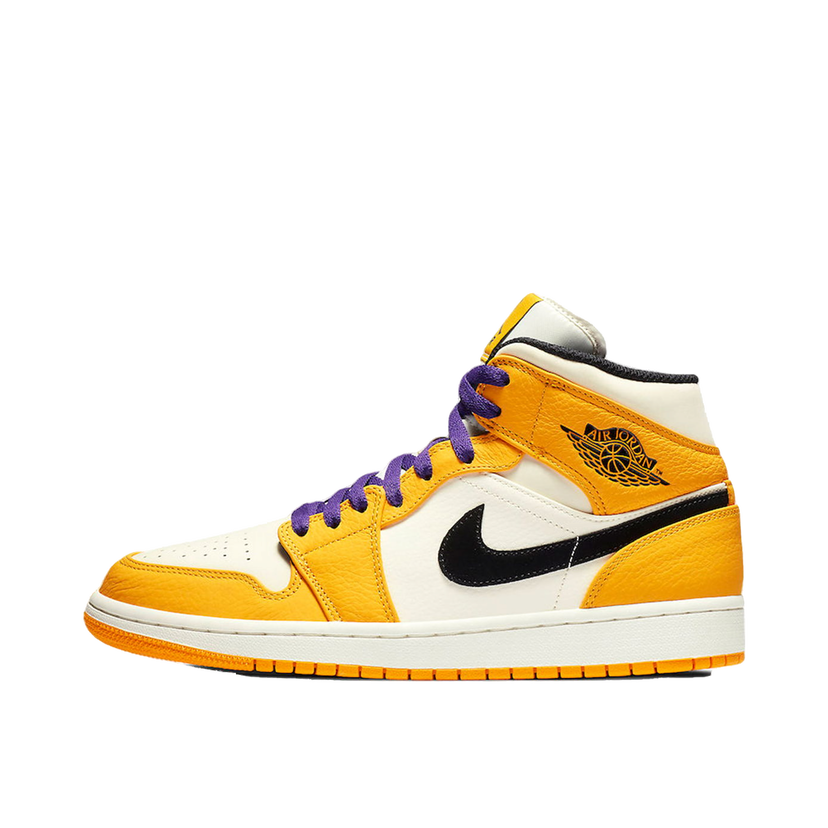 Кросівки та взуття Jordan Air Jordan 1 Mid SE Lakers Жовтий | 852542-700
