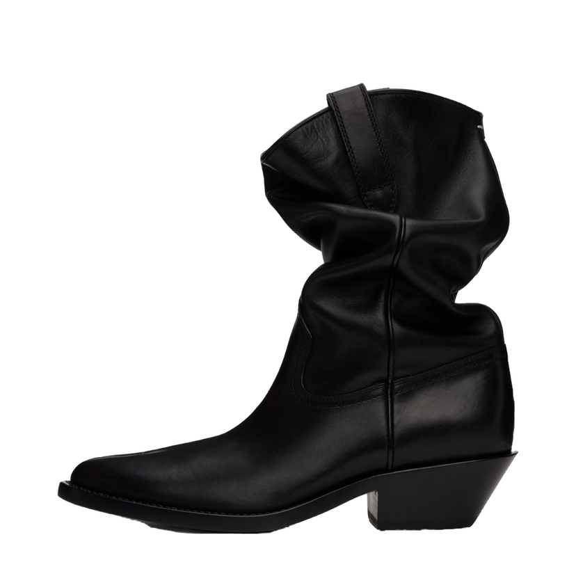 Кросівки та взуття Maison Margiela Tabi Western Boots "Black" чорний | S97WW0062 P3292