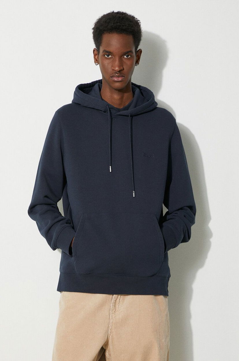 Світшоти WOOLRICH Sweatshirt With Hood Синій | CFWOSW0224MRUT3684