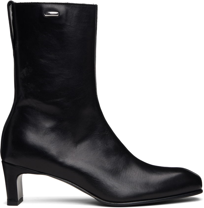 Кросівки та взуття OUR LEGACY Karasu Heel Boots чорний | A4257KB