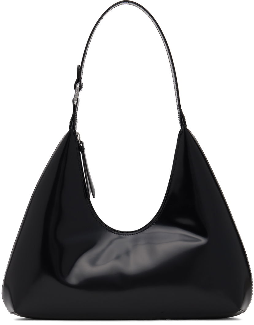 Сумка BY FAR Amber Shoulder Bag чорний | 19PFAMRSBLWLAR