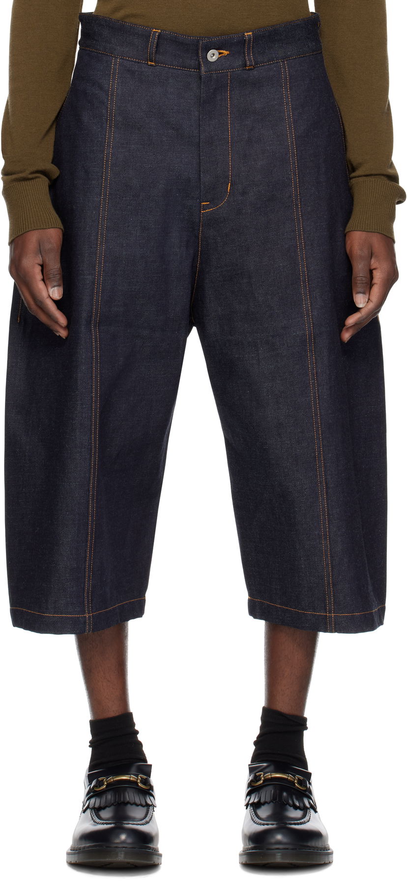 Шорти sage NATION SAGE NATION Welt Denim Shorts Синій | S122 WELT SHORTS