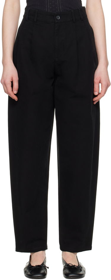 Штани A.P.C. A.P.C. Willow Pleated Carrot Fit Trousers чорний | COGBJ-F08486, 0