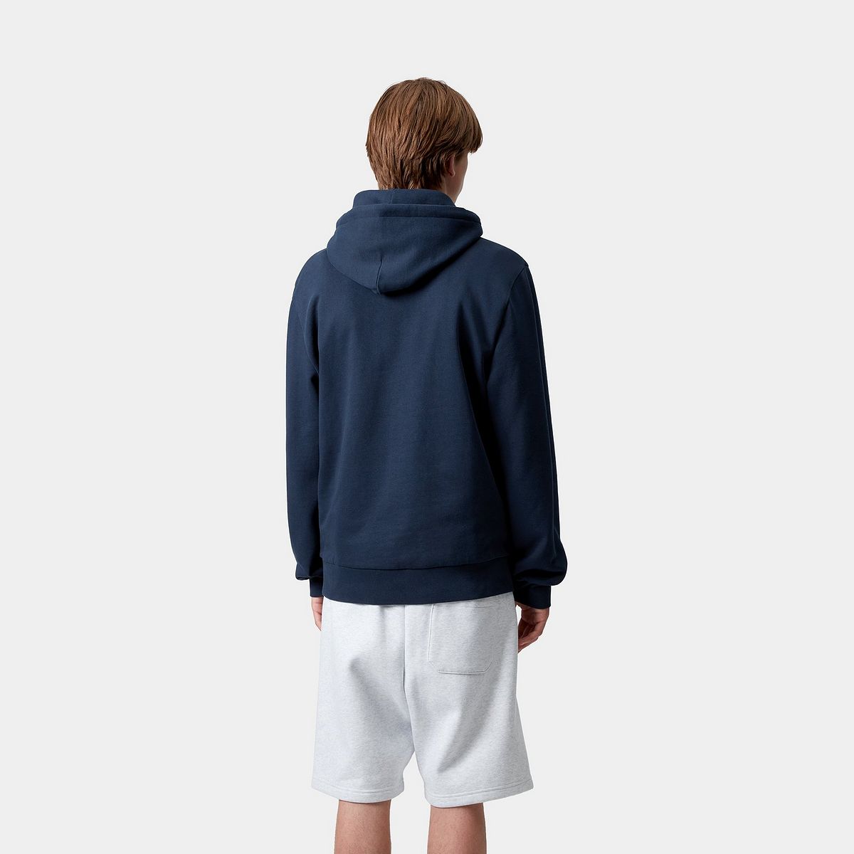 Світшоти Carhartt WIP Carhartt WIP Hooded Script Embroidery Sweatshirt темно-синій | I035392_25, 1