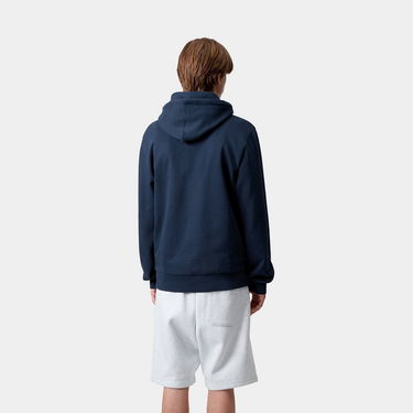 Світшоти Carhartt WIP Carhartt WIP Hooded Script Embroidery Sweatshirt темно-синій | I035392_25, 1