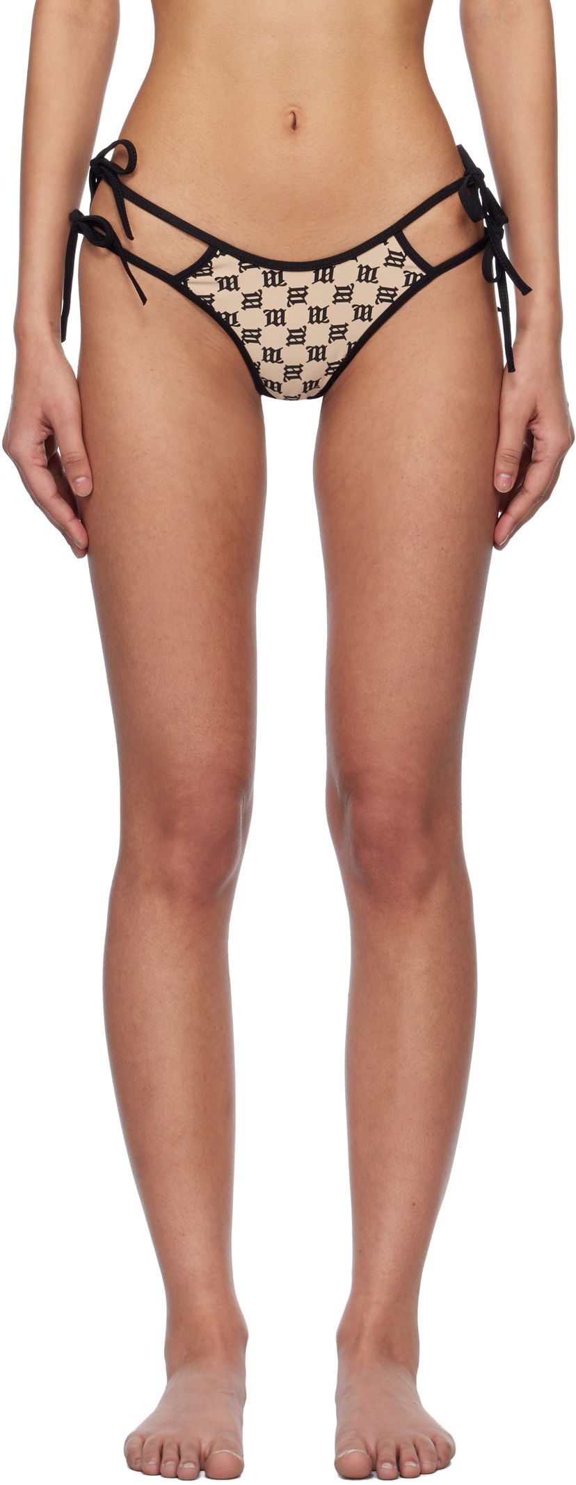 Трусики MISBHV MISBHV Swim Coquette Bikini Bottom бежевий | 250W608