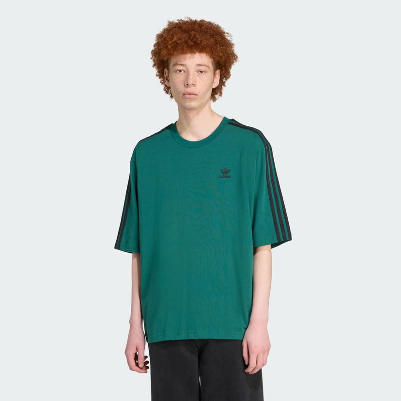 Футболка adidas Performance Adicolor Oversized T-Shirt Зелений | JY1396