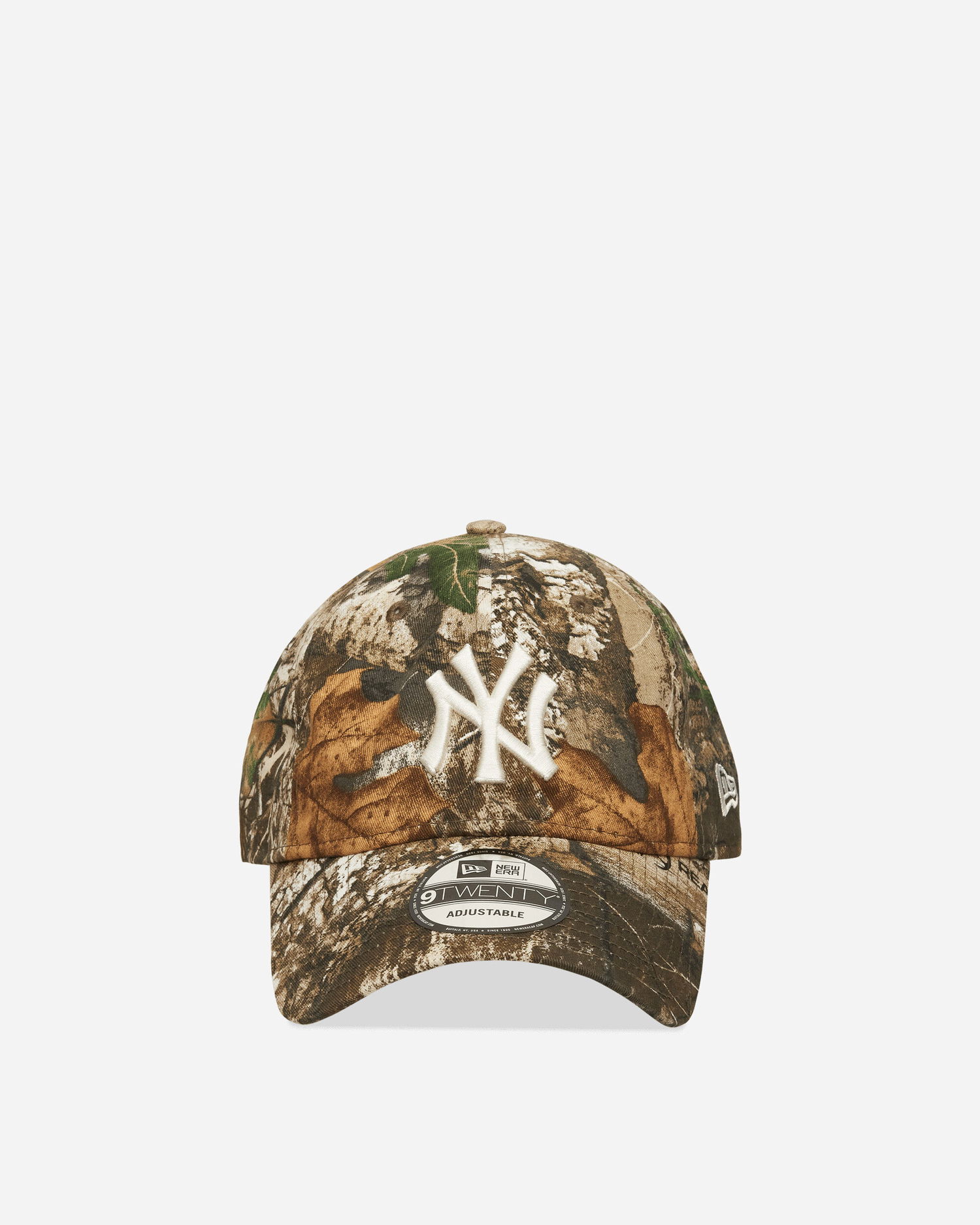 Кепка New Era New York Yankees Washed Real Tree 9TWENTY Adjustable Cap Коричневий | IH38 999, 1