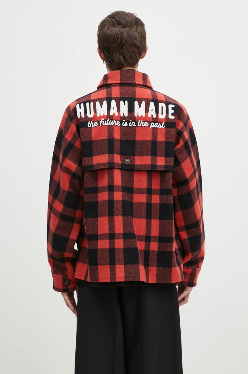 Сорочка Human Made Oversize Wool Hunting Jacket Червоний | HM28JK031