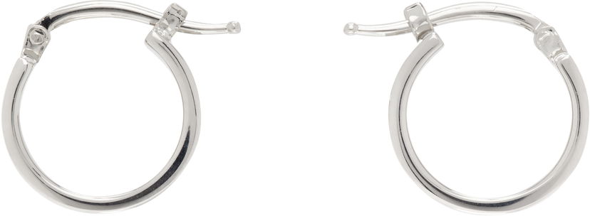 Сережки Maison Margiela MM6 Maison Margiela Silver Hoop Earrings Металік | SM7VG0102 SV0310