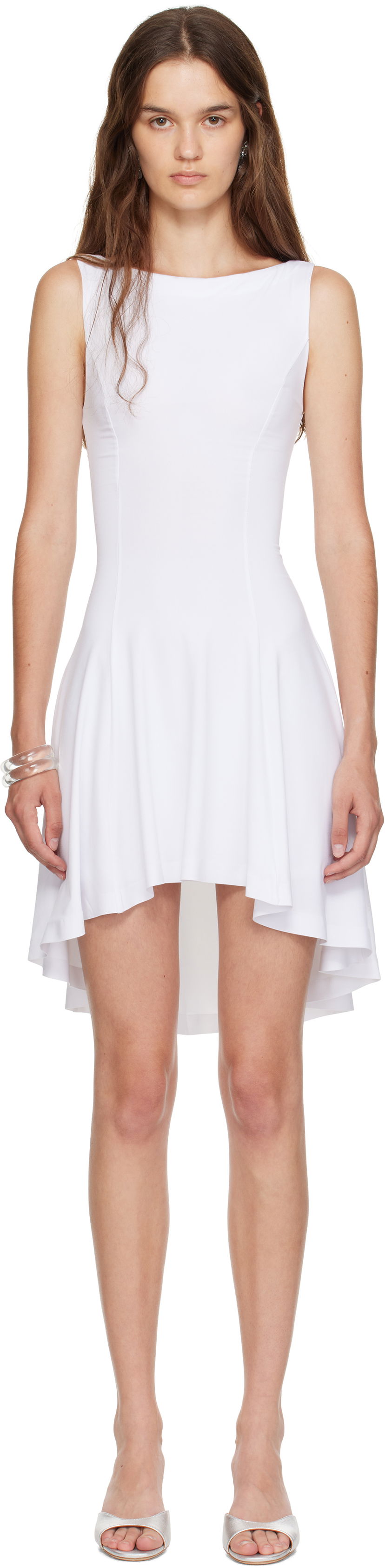 плаття GUIZIO Guizio Daye Sleeveless Mini Dress білий | P25413K012