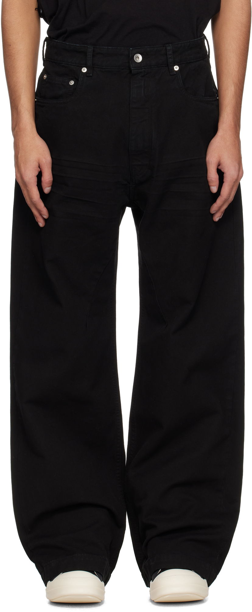 Джинси Rick Owens Rick Owens DRKSHDW Hollywood Geth Jeans чорний | DU01E3351 CVS