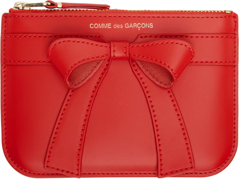 Гаманець Comme des Garçons COMME des GARÇONS Big Bow Wallet Червоний | SA8100BB