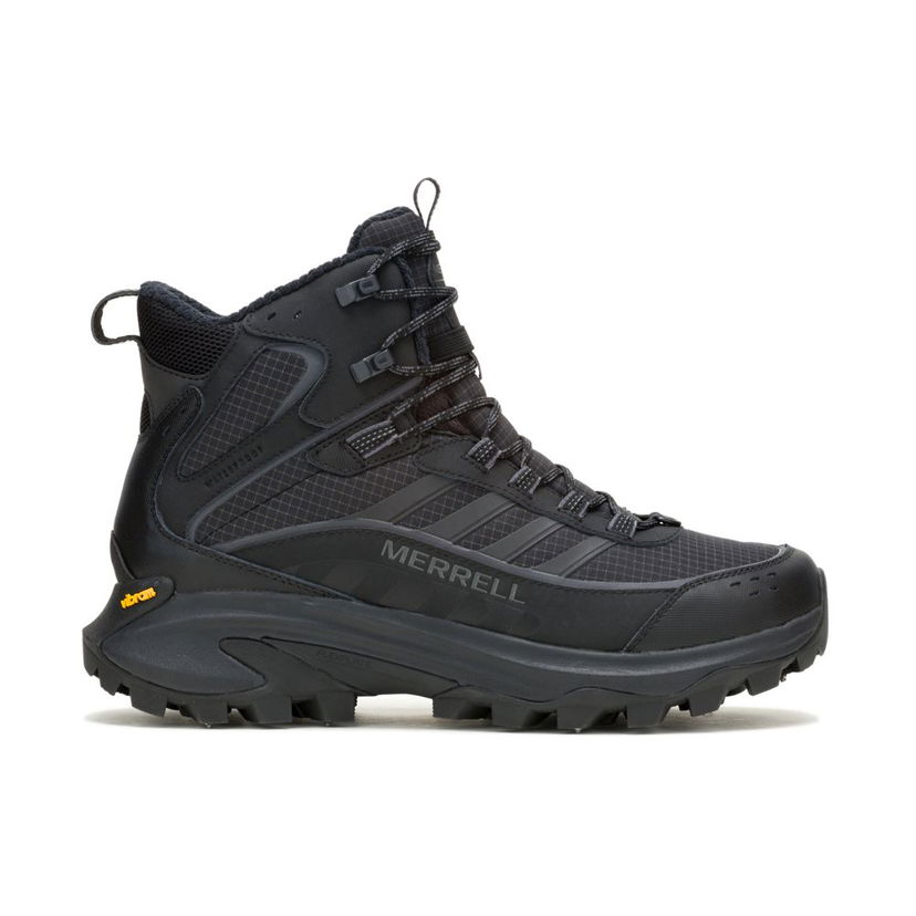 Кросівки та взуття Merrell Moab Speed 2 Thermo Mid Waterproof Spike Boots чорний | J037761