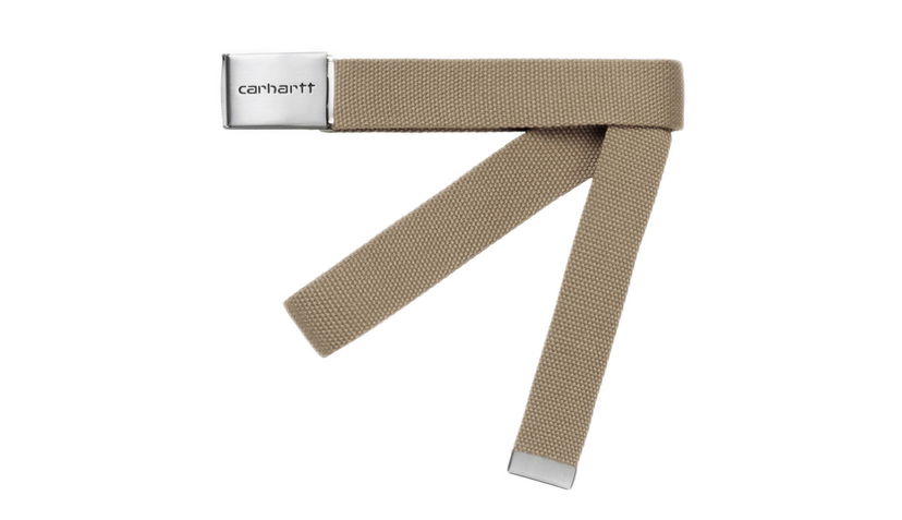 Ремені Carhartt WIP Clip Chrome Коричневий | I019176_8Y_XX