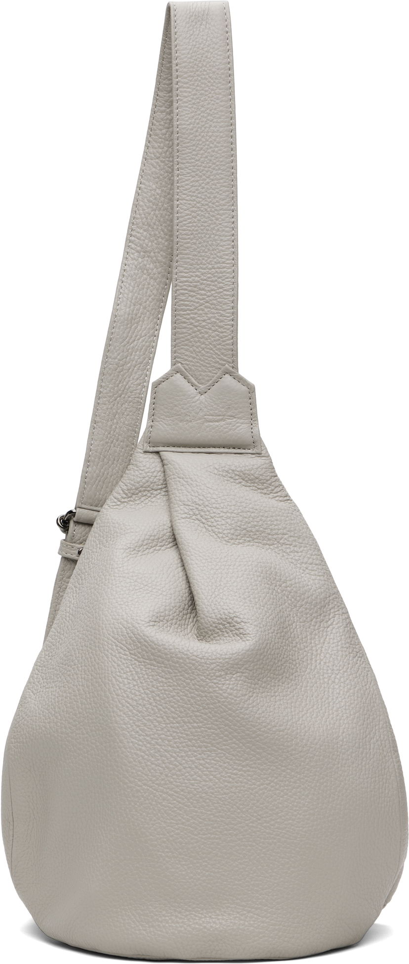 Сумка Yohji Yamamoto YOHJI YAMAMOTO Tuck Sling Small Bag Сірий | DP-I92-718