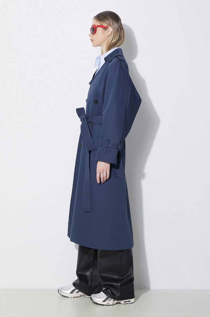 Тренчкот KENZO Kimono Trench Coat Синій | FE52MA0729OV.77