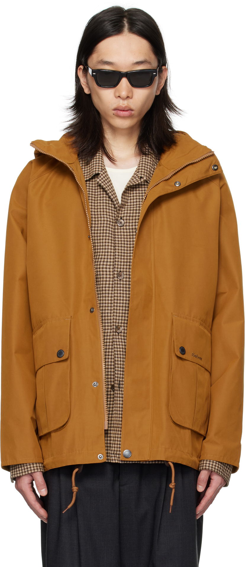 Куртка Barbour Barbour Re-Engineered Wading Spey Showerproof Jacket Коричневий | MSP0153SN52