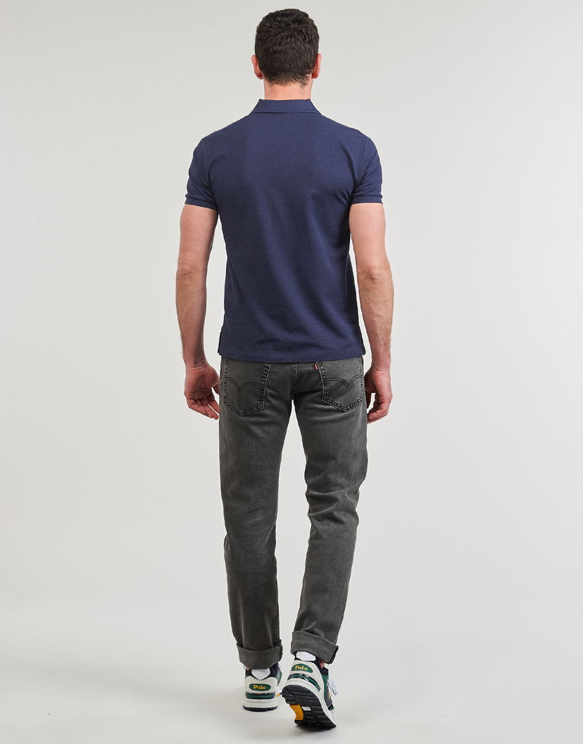 Футболка Polo by Ralph Lauren Polo shirt Polo Ralph Lauren POLO AJUSTE SLIM FIT EN COTON STRETCH MESH темно-синій | 710541705141