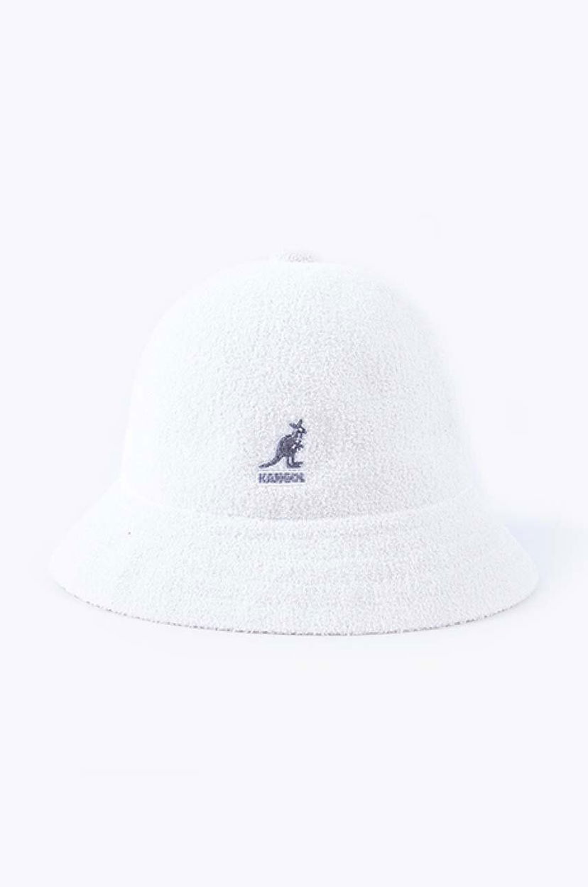 Капелюх Kangol Bermuda Casual Bucket Hat білий | 0397BC.WHITE