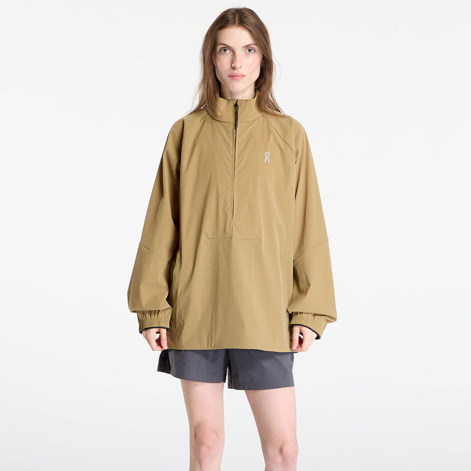 Вітровка On Running Windbreaker All-Day 1/2 Zip Jacket бежевий | 1WE30413850, 0
