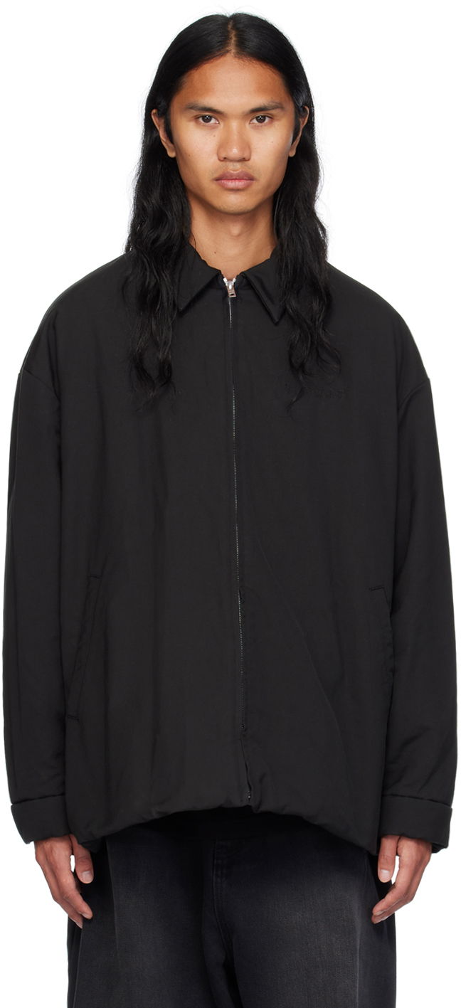 Вітровка We11done We11done Zip Jacket чорний | WD-JP2-24-064-M-BK