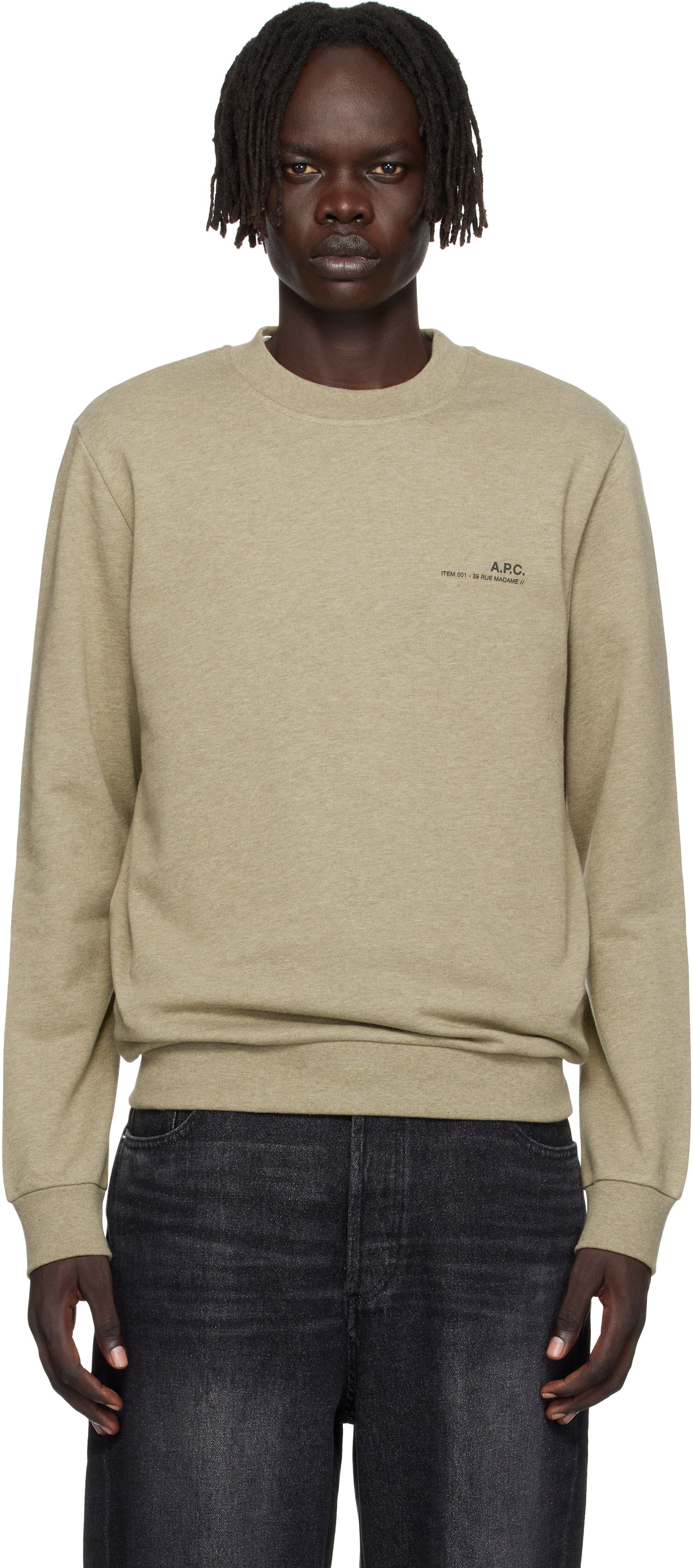 Світшоти A.P.C. A.P.C. Standard Item Sweatshirt Зелений | COHGT-M27927, 0