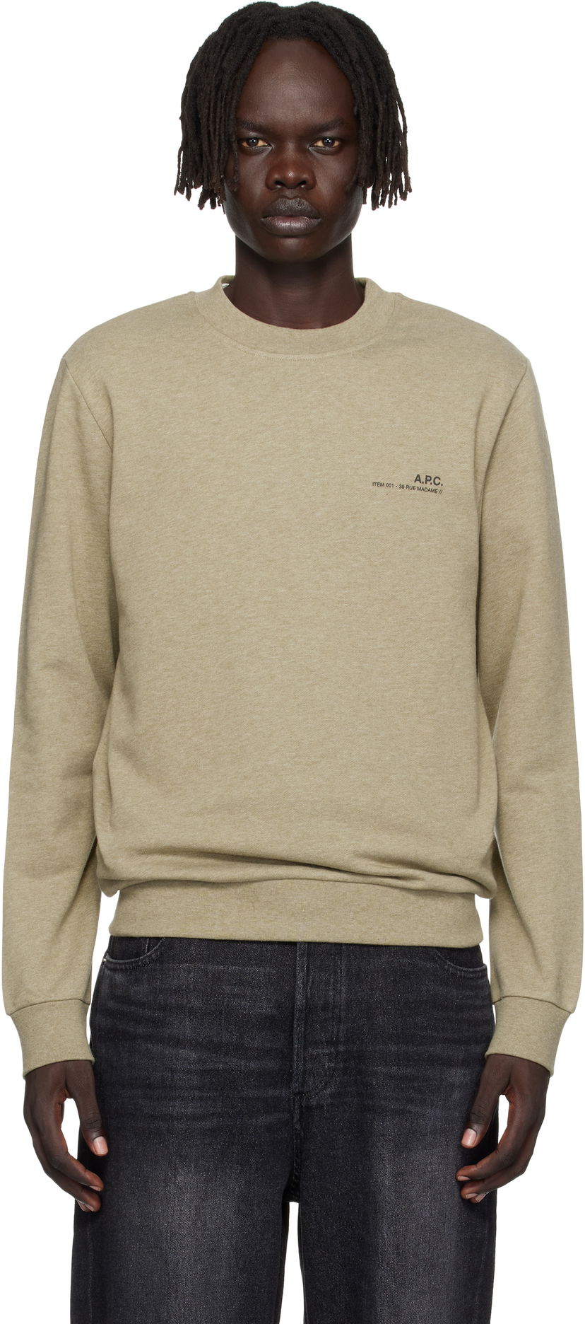 Світшоти A.P.C. A.P.C. Standard Item Sweatshirt Зелений | COHGT-M27927
