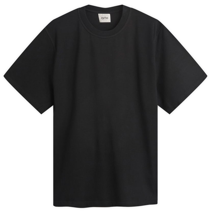 Футболка Arte Antwerp Diels Stitch T-Shirt, Size Large чорний | AW25-094T-BLK