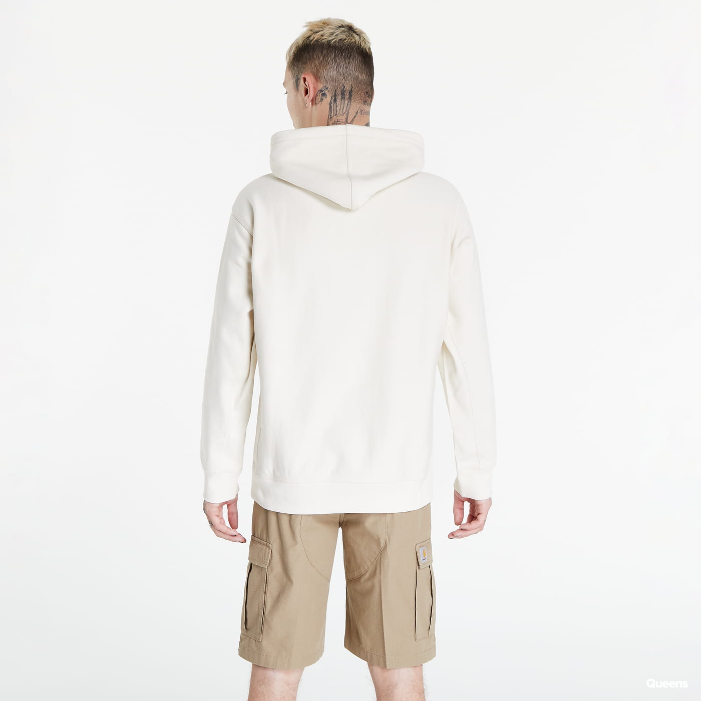 Світшоти Carhartt WIP Hooded American Script білий | I028279.05.XX, 1