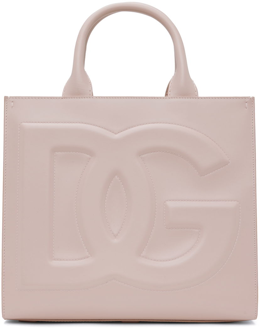 сумка-тоут Dolce & Gabbana Pink Small Daily Tote Рожевий | BB7272AQ269
