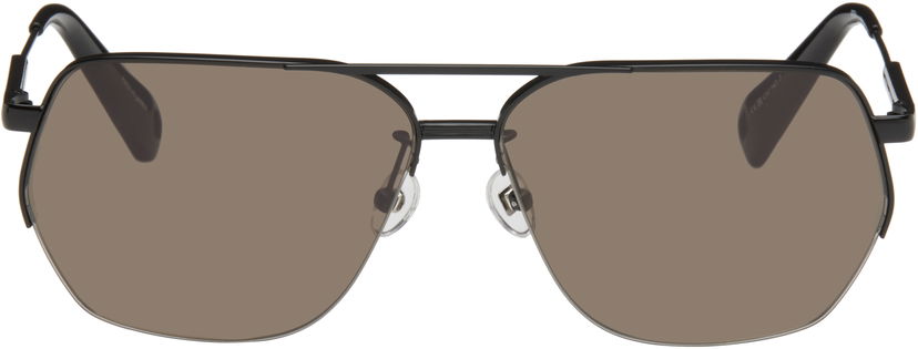 Сонцезахисні окуляри Jacquemus Aviator Sunglasses чорний | JAC67C2SUN