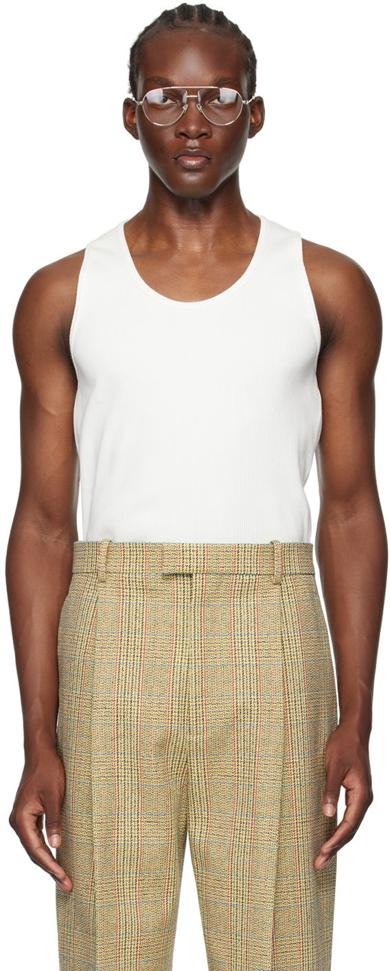 Безрукавка Bottega Veneta Rib Tank Top білий | 799593 V3Z60 9071
